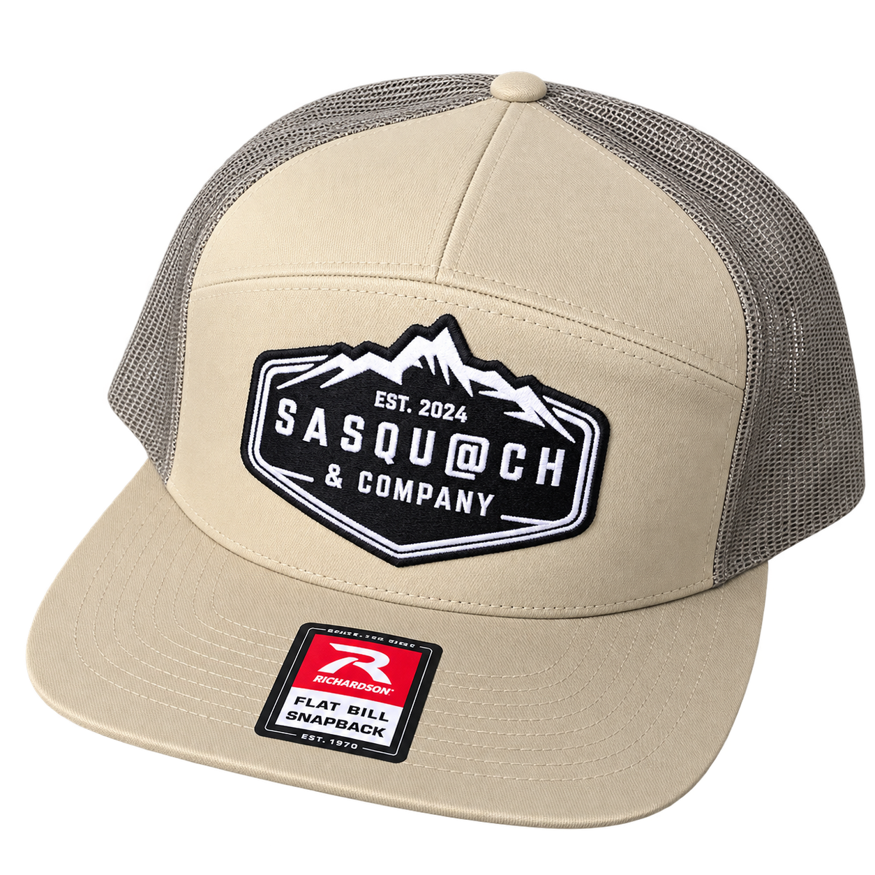 Sasqu@ch Trucker Hat — styled product preview