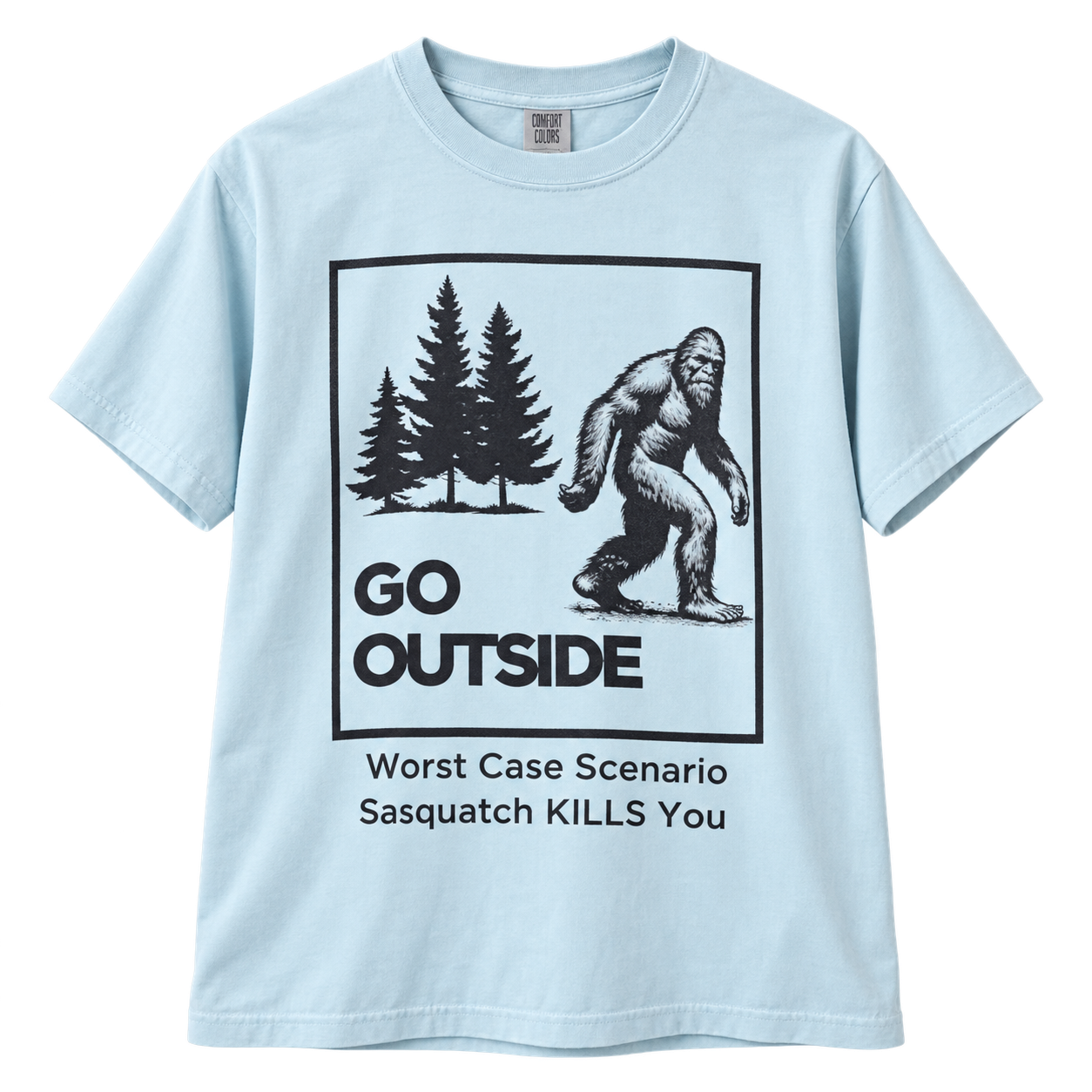 Go Outside Tee — styled product preview